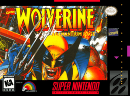 Wolverine Adamantium Rage box art for Super Nintendo